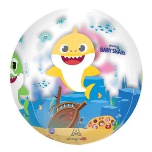 Nickelodeon Baby Shark Orbz Xl Clear 15"